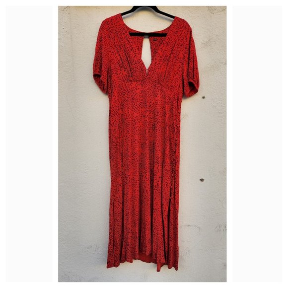 Free People Looking for Love Midi Dress - Picture 2 of 8